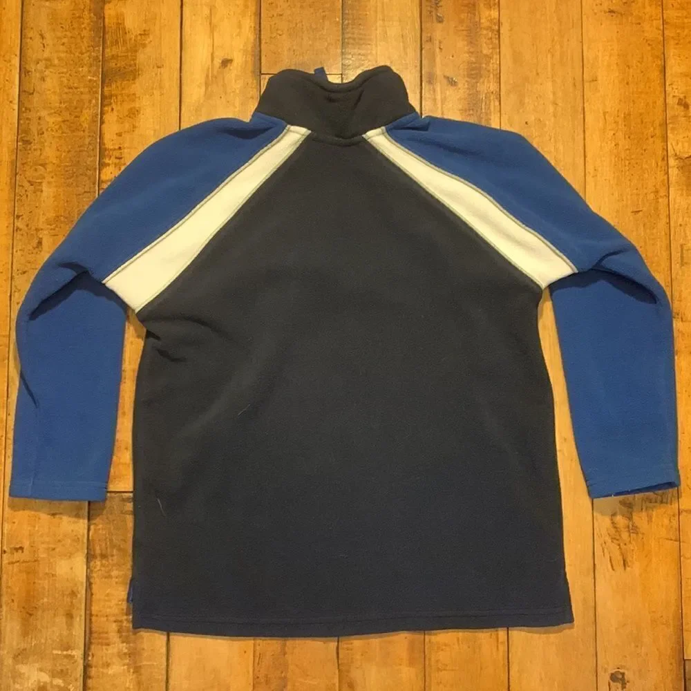 Carters Fleece Size 6 quarter zip fleece pullover Blue Spring Soccer